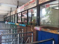 Sopir Bus Lebak Bulus Demo, Loket Tiket AKAP Tutup