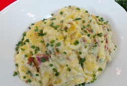 Resep Kentang: Baked Potato Cheese with Smoked Beef