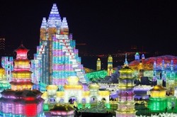 Bangunan Ngetop Dunia Bakal Dibekukan di Festival Harbin