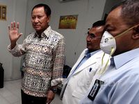 Menkum HAM Tinjau RS di LP Cipinang