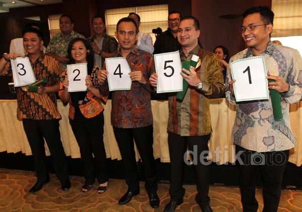 Pengundian Nomor Urut Calon Ketua HIPMI Jaya