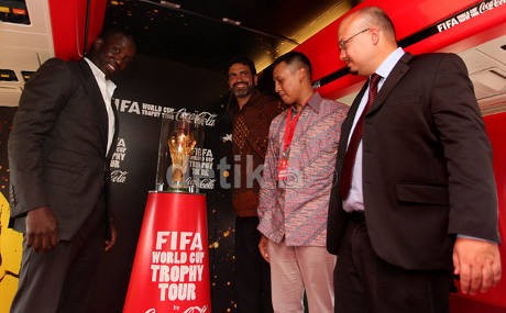 Trofi Piala Dunia Tiba di Jakarta Hari Ini