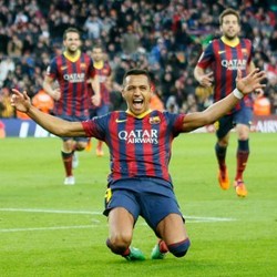 Alexis Hat-trick, Barca Hajar Elche 4-0