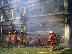  Gedung Fisip UI di Depok yang Terbakar Diasuransikan Rp 2 - 3 M