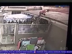 Dua Tahanan Rutan di Banten yang Melarikan Diri Terekam CCTV