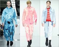 Mens Fashion Week: Para Model Pria Pakai Crop Top dan Kimono