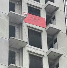 Green Palm, Pembangunan Stop, Bangunan Disegel