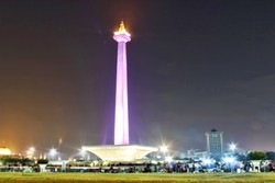 The Beauty of My Capital at night