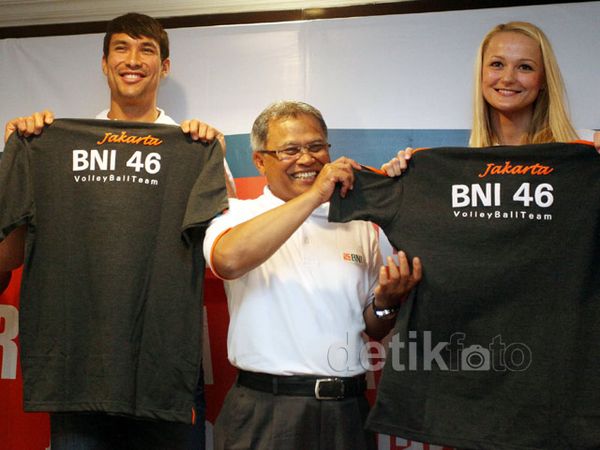 Tim Voli Jakarta BNI 46 Rekrut Pemain Asal AS
