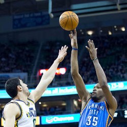 48 Poin Durant Tak Mampu Bawa Thunder Kalahkan Jazz