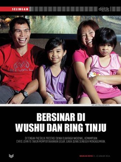 Bersinar di Wushu dan Ring Tinju