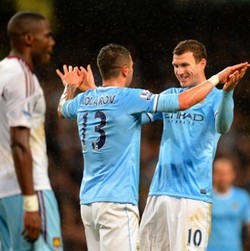 Pesta Gol, Dzeko Sampai Lupa Berapa Skor Kemenangan City