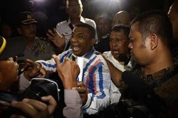 Pendukung Anas: Saya Ngamuk di KPK karena Peristiwa Lempar Telur