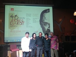 Iwan Fals, The S.I.G.I.T., Glenn Fredly, Once Akan Ramaikan Konser 40 Tahun Erros Djarot Berkarya