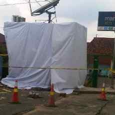 Polisi Pastikan Bom di ATM Mandiri Meledak Setelah Disulut Rokok