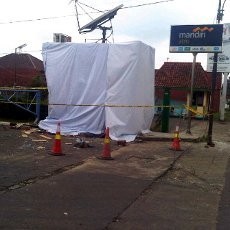Pascabom Meledak di ATM Mandiri, Polisi Temukan Mio Tak Bertuan di Ladang Tebu