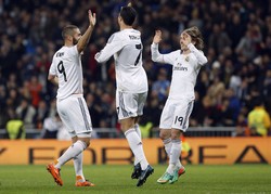 Dengan hasil ini, Madrid pun tinggal butuh hasil imbang di leg kedua babak 16 besar pekan depan untuk memastikan satu tempat di babak perempatfinal. REUTERS/Susana Vera.
