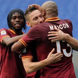 Roma Gilas Genoa 4-0