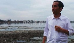 Jokowi: 3 Jam Lagi Debit Air yang Lebih Besar Akan Tiba di Jakarta