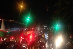 Banjir Parah di Ciledug Raya, Macet dari 2 Arah