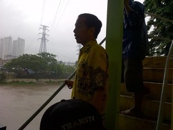 Banjir Masih Landa Jakarta, Projo Tetap Dukung Jokowi Jadi Presiden