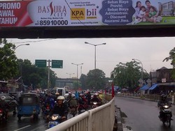 Ciliwung Meluap, Dishub Tutup Terowongan Pasar Gembrong