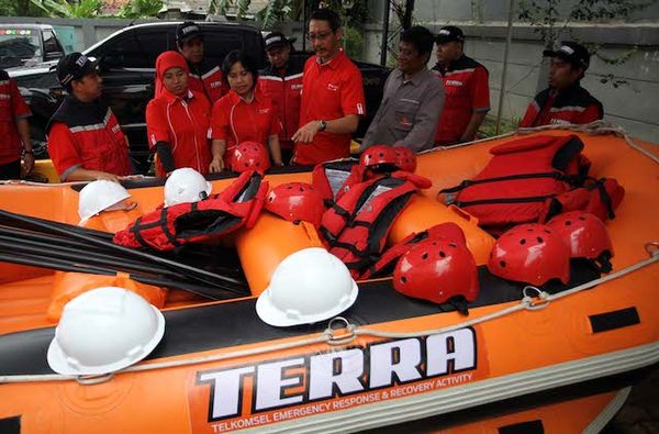 Telkomsel Siaga Banjir