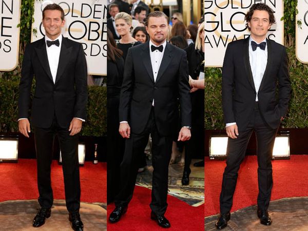 Gaya Necis Para Aktor di Red Carpet Golden Globe 2014