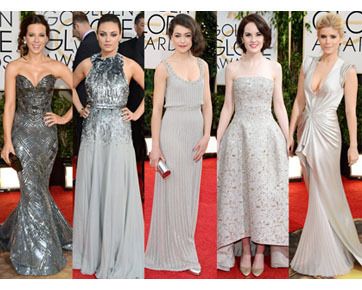 Tren Golden Globes Awards 2014, Gaun Merah dan Anting Besar