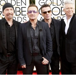 Golden Globe untuk Ordinary Love U2 di Film Mandela