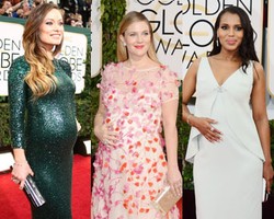 3 Selebriti yang Hamil Tapi Tetap Stylish di Red Carpet Golden Globes