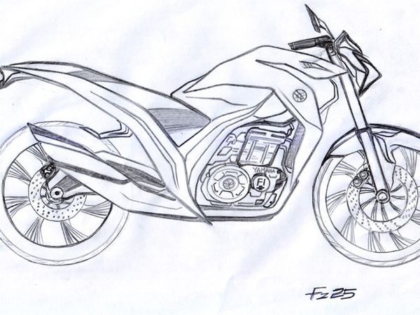 Sketsa Penerus Yamaha Scorpio Z