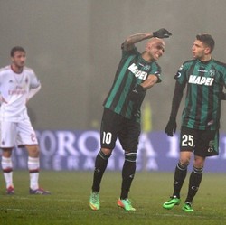 Unggul Dua Gol Lebih Dulu, Milan Berbalik Kalah 3-4 dari Sassuolo