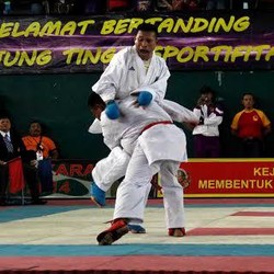 Inkai Jatim Kembali Jadi Juara Umum di Kejurnas Karate Marinir Open