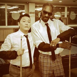 Psy Syuting Video Klip Bareng Snoop Dogg