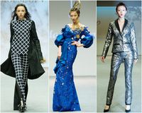 Foto: Tren Hong Kong Fashion Week 2014, Busana Penuh Rajutan dan Gaun Glamour