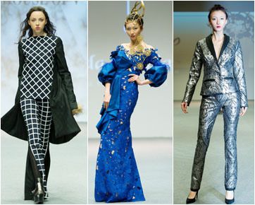Foto: Tren Hong Kong Fashion Week 2014, Busana Penuh Rajutan dan Gaun Glamour