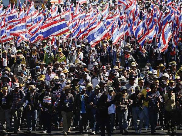 Demo Bangkok Belum Surut