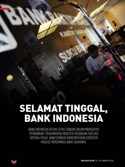 Selamat Tinggal, Bank Indonesia