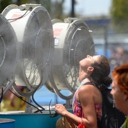 Panasnya Rod Laver Arena Seperti di Atas Penggorengan