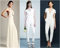 Jumpsuit Diprediksi Jadi Tren Baju Pengantin 2014