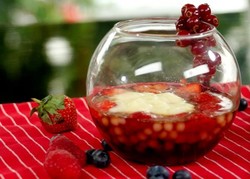 Resep Dessert: Balsamic Strawberry and Light Vanila Mascarpone