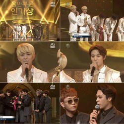 SHINee dan BEAST Menang Album Popularity Award di Golden Disk Awards 2014