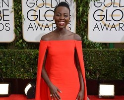 Efek Golden Globes, Gaun Merah Rp 84 Juta Lupita Nyongo Laris di Pasaran
