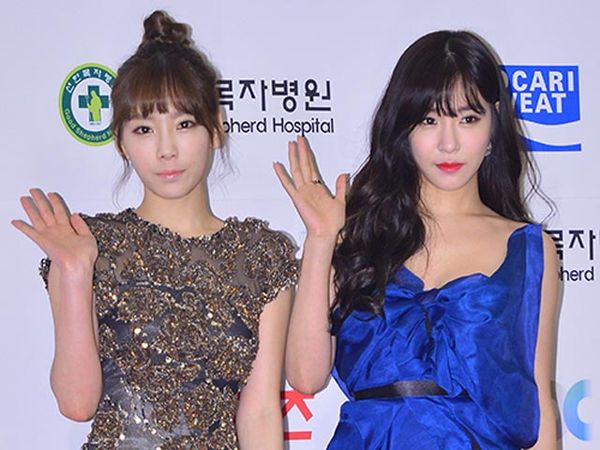 Cantiknya Taeyeon dan Tiffany SNSD di GDA 2014