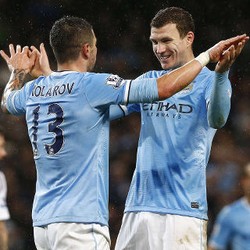 Dzeko Rapatkan Jarak dengan Aguero dan Negredo