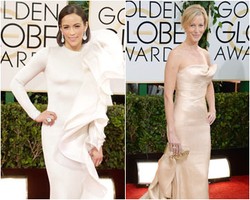 7 Busana Selebriti di Golden Globes Untuk Inspirasi Gaun Pengantin Anda