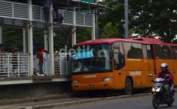 Plumpang Tergenang, Perjalanan Bus TransJ Koridor X dan XII Terganggu