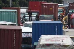 Ini Kondisi Tanjung Priok: Penuh Kontainer yang Terjebak Kemacetan