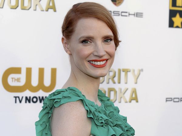 Jessica Chastain di Red Carpet CCA 2014